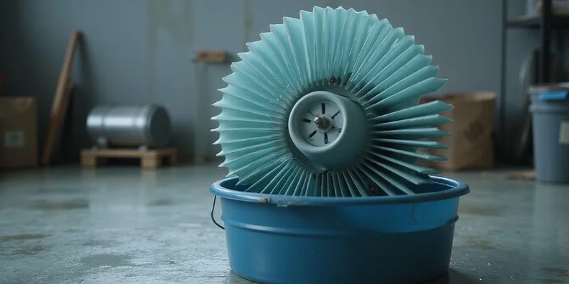 Chemical overhaul with components removed