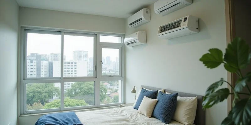 Multi-split aircon system for HDB flat