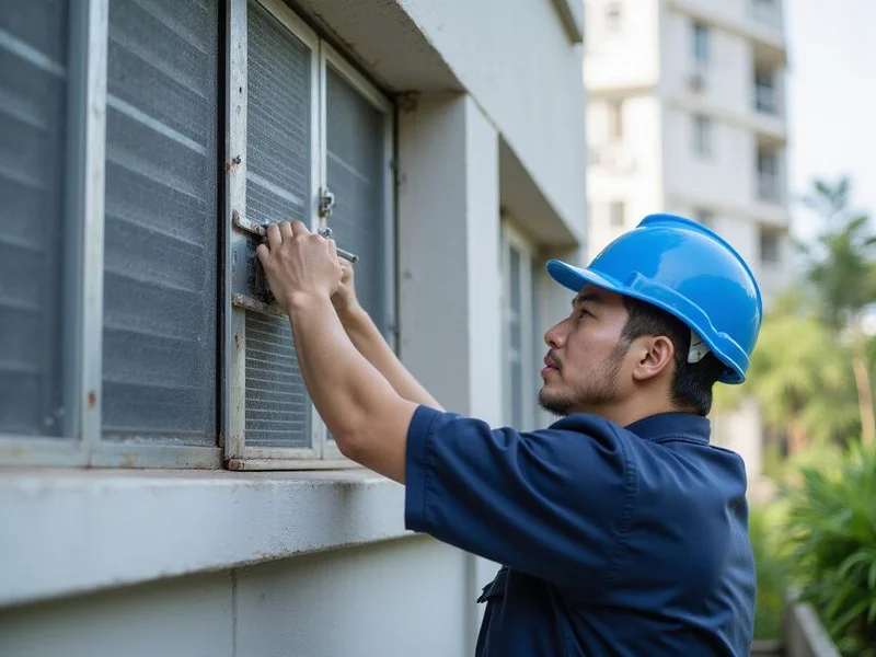 Installation work example 3