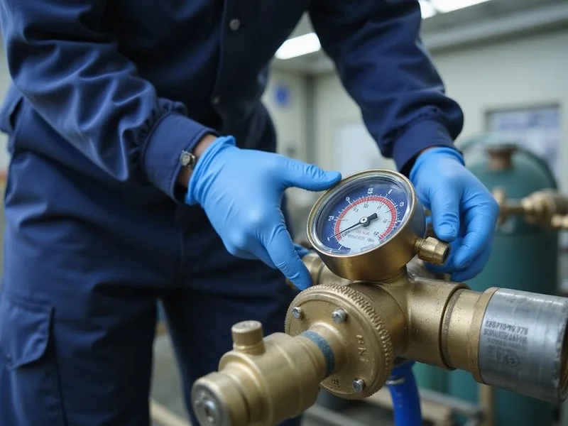 Gas Top Up work example 1